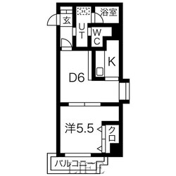 サンシティーⅡの物件間取画像